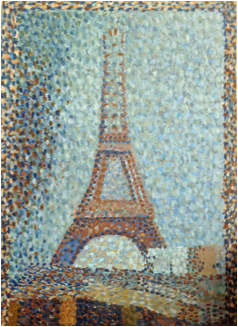 Description : Fig 9 Seurat Tour Eiffel